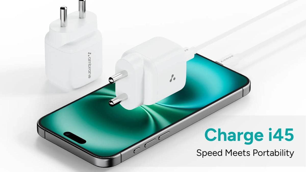 Ambrane Charge X33 vs i45 price: i45 starts lower at Rs 1,099