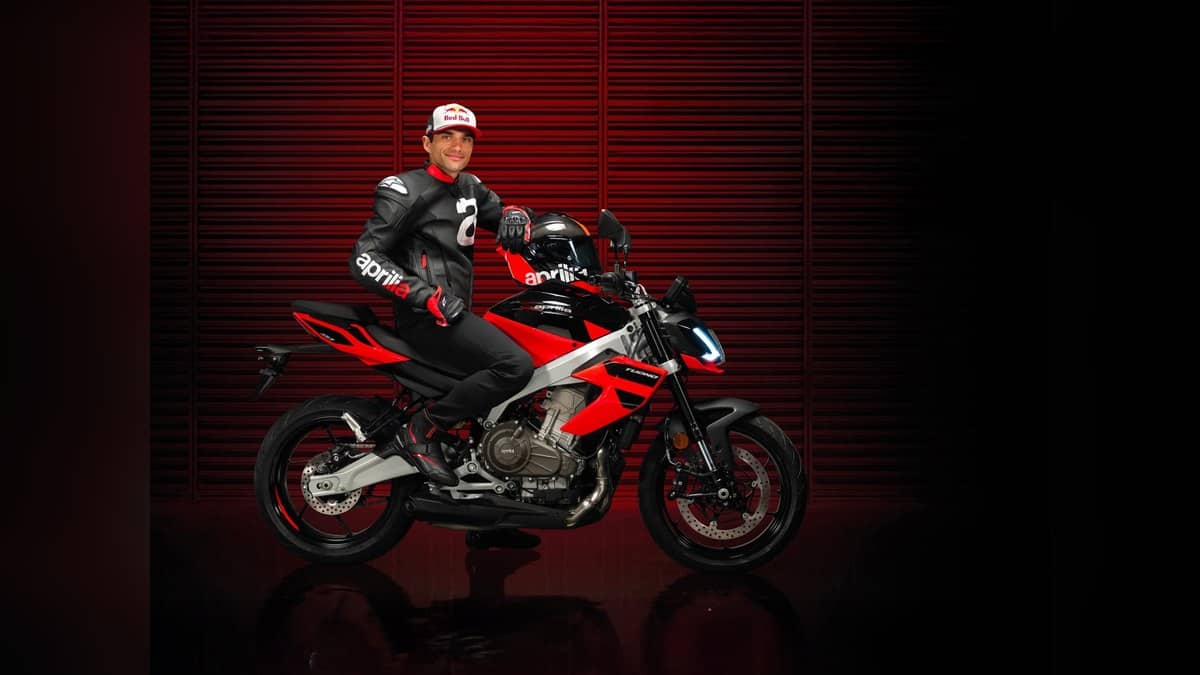 Aprilia Tuono 457 accessories price list: Rs 15,544 to Rs 29,825