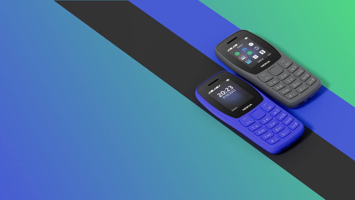 Nokia 105 Classic variants: check the charger and 4MB labels