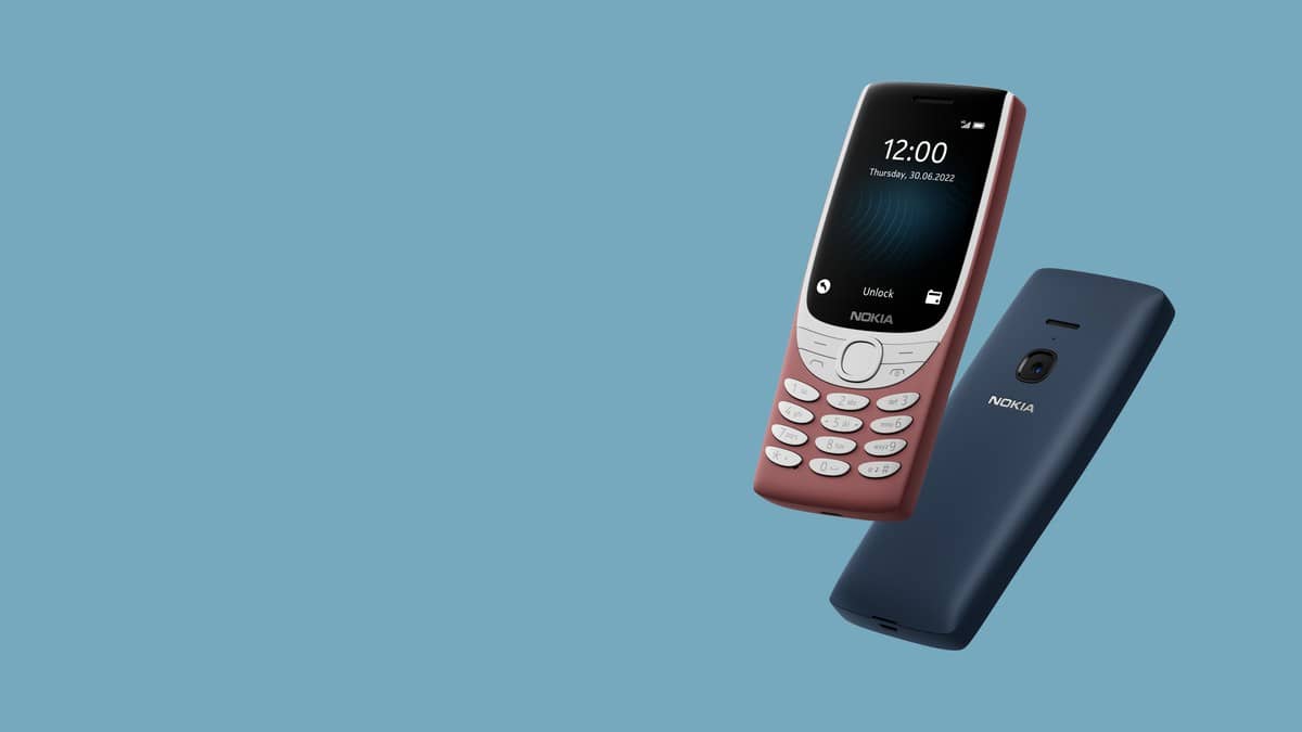 Official landscape Nokia 8210 4G product banner