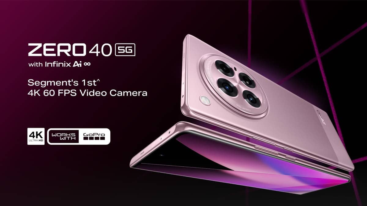 Infinix Zero 40 5G price list: Rs 27,999 to Rs 30,999