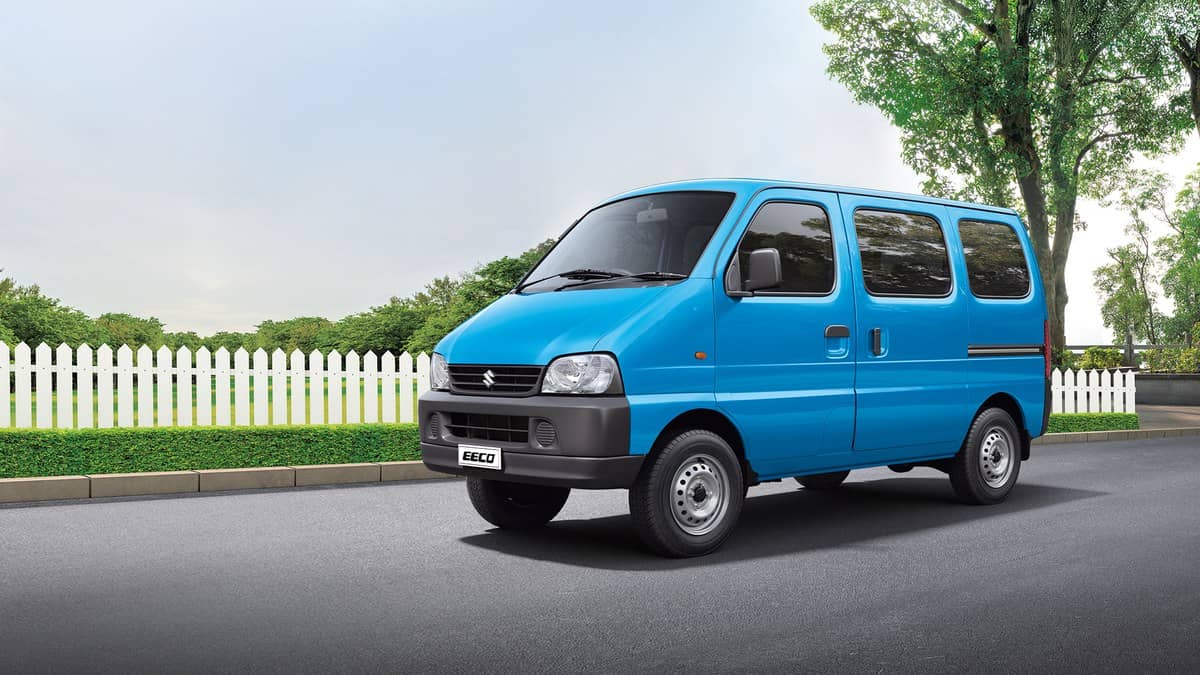 Official landscape promotional image of the Maruti Suzuki Eeco