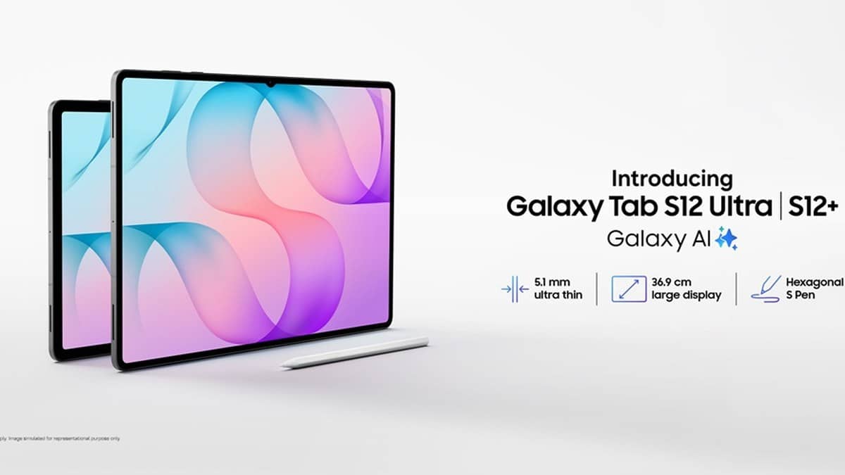Galaxy Tab S12+ arrives from Rs 1,29,999 with S Pen included